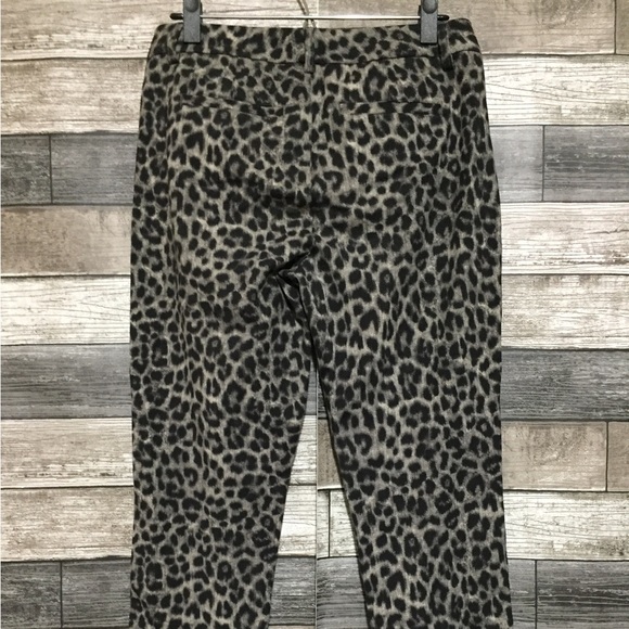 CAbi 3393 Jungle Trouser Leopard Skinny Ankle Pant Women’s 6 (Inseam 26) - Picture 6 of 10